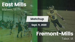 Matchup: East Mills vs. Fremont-Mills  2020