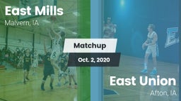 Matchup: East Mills vs. East Union  2020