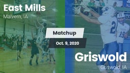 Matchup: East Mills vs. Griswold  2020