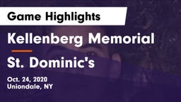 Kellenberg Memorial  vs St. Dominic's Game Highlights - Oct. 24, 2020