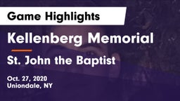 Kellenberg Memorial  vs St. John the Baptist  Game Highlights - Oct. 27, 2020
