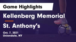 Kellenberg Memorial  vs St. Anthony's  Game Highlights - Oct. 7, 2021