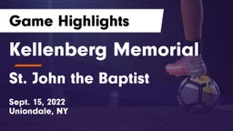Kellenberg Memorial  vs St. John the Baptist  Game Highlights - Sept. 15, 2022