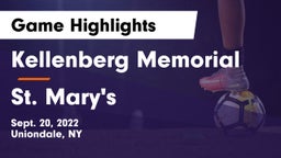 Kellenberg Memorial  vs St. Mary's Game Highlights - Sept. 20, 2022