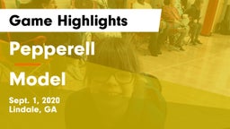 Pepperell  vs Model  Game Highlights - Sept. 1, 2020