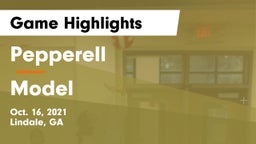 Pepperell  vs Model  Game Highlights - Oct. 16, 2021