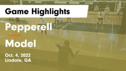 Pepperell  vs Model  Game Highlights - Oct. 4, 2022