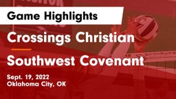 Crossings Christian  vs Southwest Covenant  Game Highlights - Sept. 19, 2022