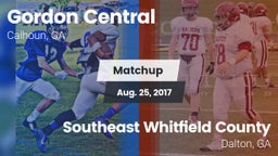 Matchup: Gordon Central vs. Southeast Whitfield County 2017
