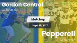 Matchup: Gordon Central vs. Pepperell  2017