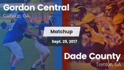 Matchup: Gordon Central vs. Dade County  2017