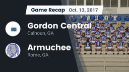 Recap: Gordon Central   vs. Armuchee  2017