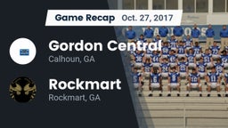 Recap: Gordon Central   vs. Rockmart  2017