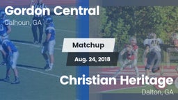 Matchup: Gordon Central vs. Christian Heritage  2018