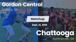 Matchup: Gordon Central vs. Chattooga  2018