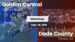 Matchup: Gordon Central vs. Dade County  2018