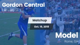Matchup: Gordon Central vs. Model  2018
