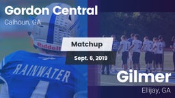 Matchup: Gordon Central vs. Gilmer  2019