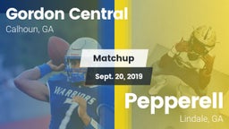 Matchup: Gordon Central vs. Pepperell  2019