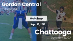 Matchup: Gordon Central vs. Chattooga  2019