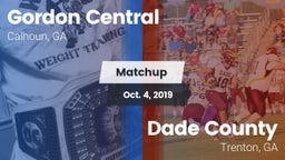 Matchup: Gordon Central vs. Dade County  2019