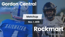 Matchup: Gordon Central vs. Rockmart  2019