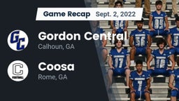 Recap: Gordon Central   vs. Coosa  2022
