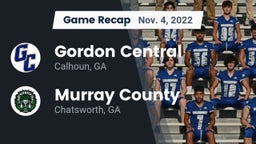 Recap: Gordon Central   vs. Murray County  2022