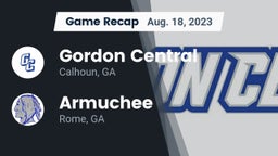 Recap: Gordon Central   vs. Armuchee  2023