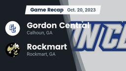 Recap: Gordon Central   vs. Rockmart  2023