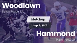 Matchup: Woodlawn vs. Hammond  2017