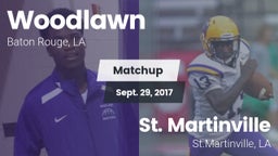 Matchup: Woodlawn vs. St. Martinville  2017