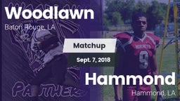 Matchup: Woodlawn vs. Hammond  2018
