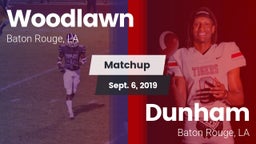 Matchup: Woodlawn vs. Dunham  2019