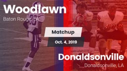 Matchup: Woodlawn vs. Donaldsonville  2019