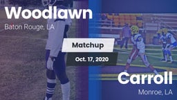 Matchup: Woodlawn vs. Carroll  2020