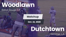Matchup: Woodlawn vs. Dutchtown  2020