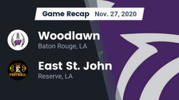 Recap: Woodlawn  vs. East St. John  2020