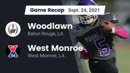 Recap: Woodlawn  vs. West Monroe  2021
