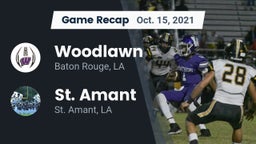 Recap: Woodlawn  vs. St. Amant  2021