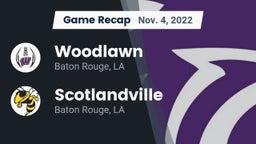 Recap: Woodlawn  vs. Scotlandville  2022