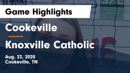 Cookeville  vs Knoxville Catholic  Game Highlights - Aug. 22, 2020