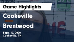 Cookeville  vs Brentwood  Game Highlights - Sept. 12, 2020