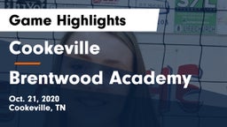 Cookeville  vs Brentwood Academy  Game Highlights - Oct. 21, 2020