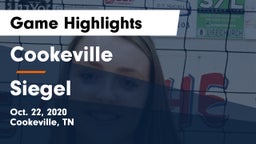 Cookeville  vs Siegel  Game Highlights - Oct. 22, 2020
