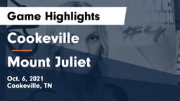 Cookeville  vs Mount Juliet  Game Highlights - Oct. 6, 2021