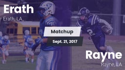 Matchup: Erath vs. Rayne  2017