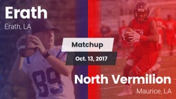 Matchup: Erath vs. North Vermilion  2017