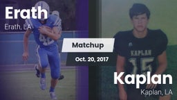 Matchup: Erath vs. Kaplan  2017