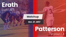 Matchup: Erath vs. Patterson  2017